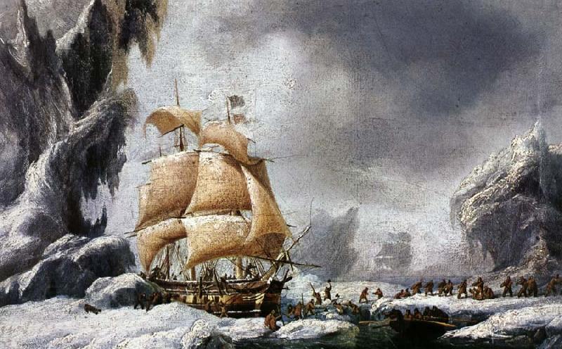 unknow artist To sjoss each fire and ice varre enemies an nagonsin stormar,vilket Urville smartsamt was getting go through the 9 Feb. 1838 oil painting picture